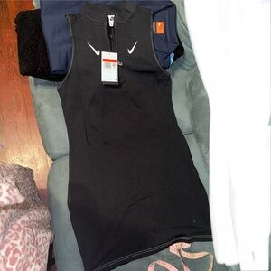 NWT Nike black sleeveless dress